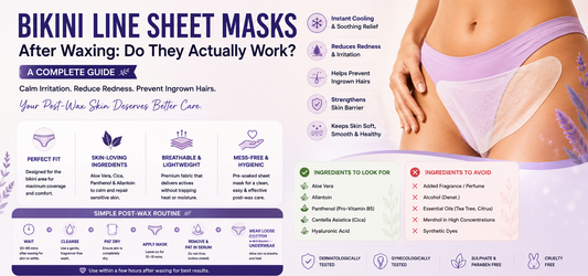 Bikini Line Sheet Masks After Waxing: Do They Actually Work? A Complete Guide