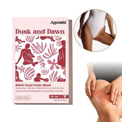 Dusk and Dawn Bikini Sheet Mask – Hydration & Post-Shave Recovery for All Skin Types