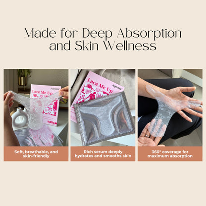 Lace Me Up Bikini Mask for Intimate Area – Soothing Post-Wax Hydration with Aloe Vera