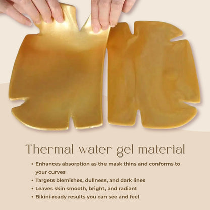 Peach Perfect Hydrating Butt Sheet Mask – Firming & Brightening Body Treatment with Collagen & Caffeine