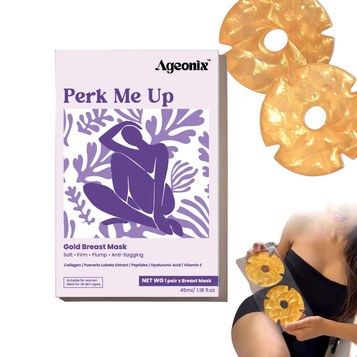 Perk Me Up Breast Mask – Firming & Moisturizing Chest Care for Women