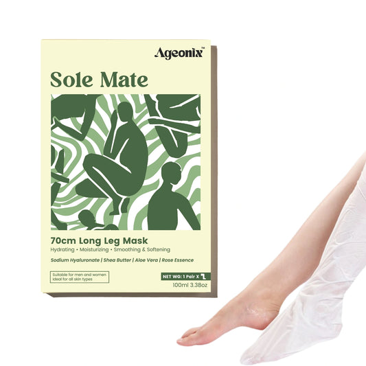 Sole Mate 70cm Hydrating Leg Mask with Shea Butter & Hyaluronic Acid