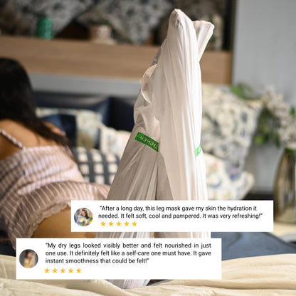 Sole Mate 70cm Hydrating Leg Mask with Shea Butter & Hyaluronic Acid
